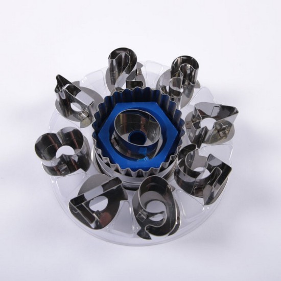 Zahlen Ausstecher Formen für Fondant & Kekse - M0020 - Mytortenland